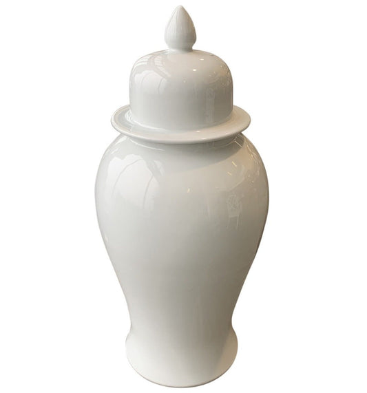 Temple Jar - Large White