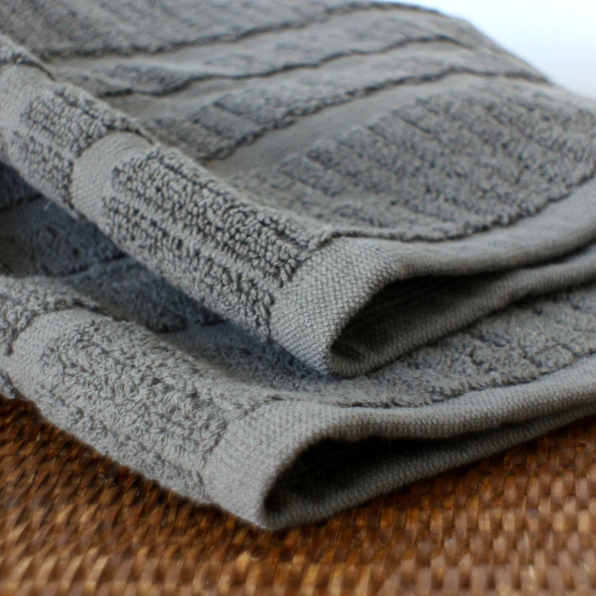 Chelsea Towels - Charcoal