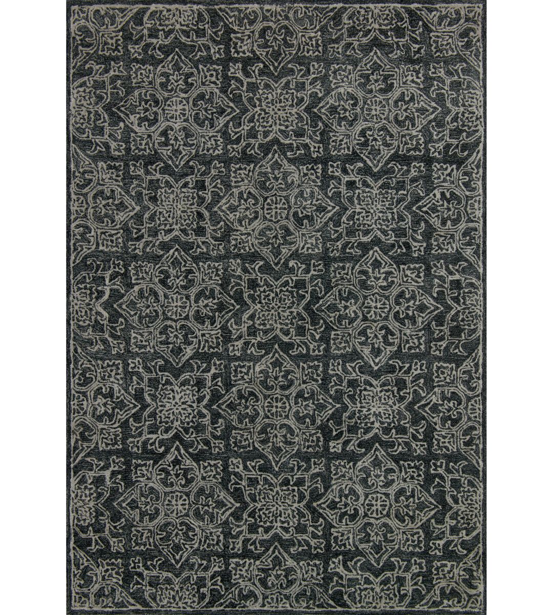 Filagree Floor Rug - Charcoal