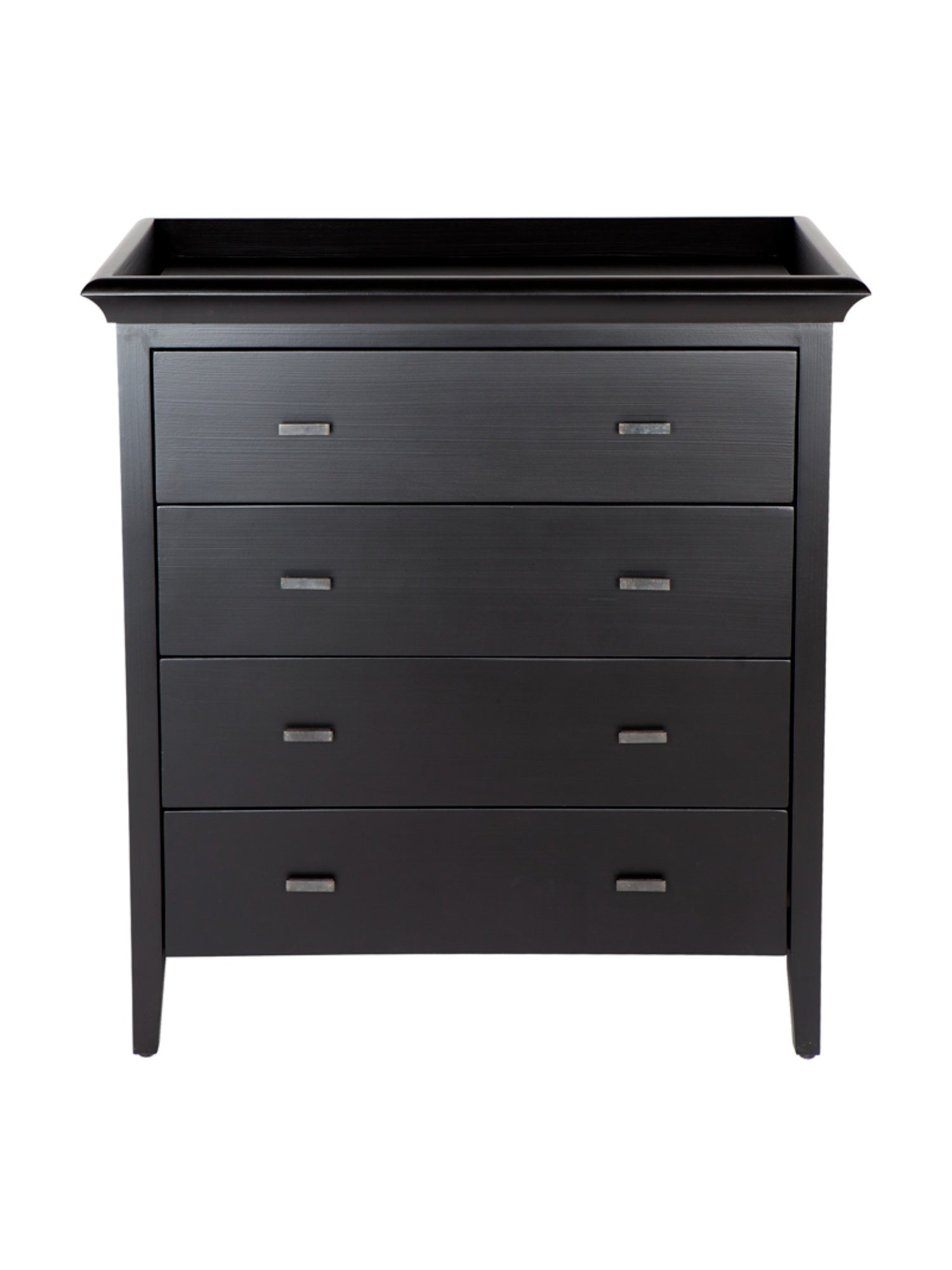 Loft 4 Drawer Chest Black Shibui Interiors