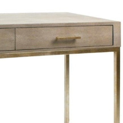 Clarice 2 Drawer Console - Colour Taupe