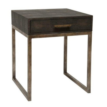 Clarice 1 Drawer Side Table Seal