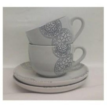Medallion Cup and Saucer Set
