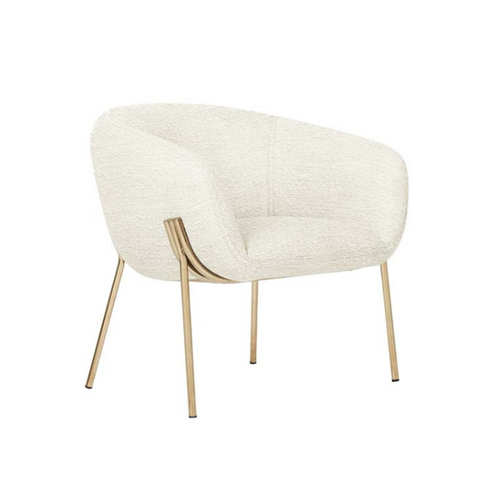 Albie Occasional Chair - Snow Boucle