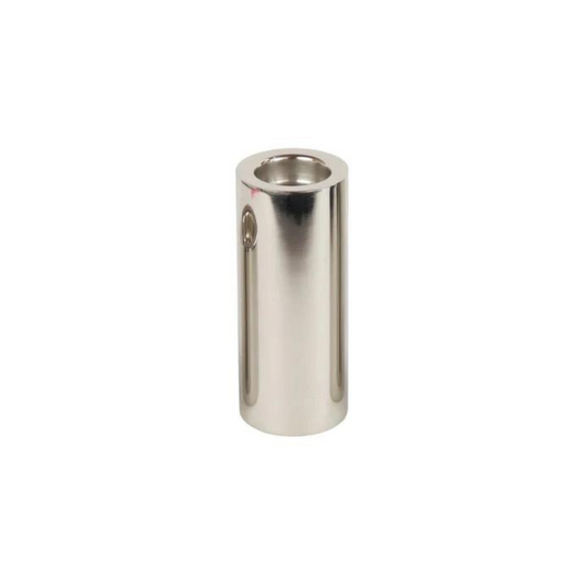 Silver Round Candle Holder - Medium