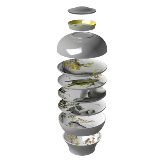 Yuan stackable Dishes - Parnasse by ibride