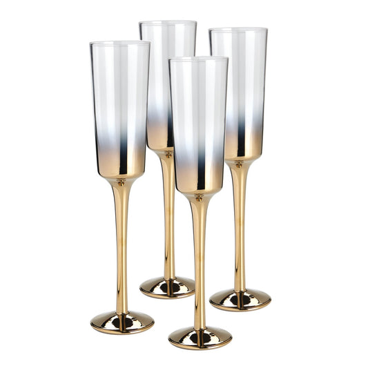 Cariso Champagne Flutes - Set of 4