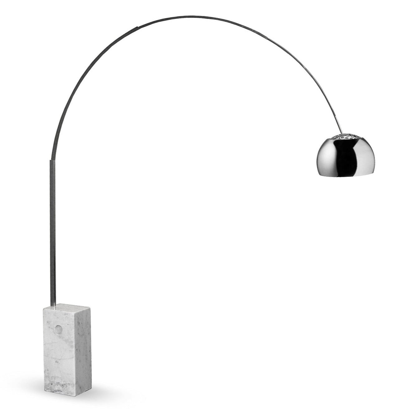 Arche Floor Lamp - White Marble Base